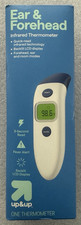 up up 2-in-1 Ear  Forehead Infrared Thermometer, Backlit LCD, ET003
