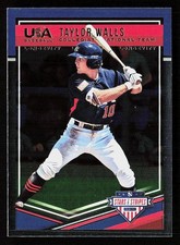 2018 Panini USA Baseball Stars & Stripes #93 Taylor Walls Longevity Base