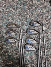 Callaway Big Bertha 2006 Set di ferri da stiro 5-PW+SW donna asta in grafite. Impugnatura nuova 