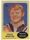 1970 Scanlens Rugby League (66) Steve WINTER Magpies