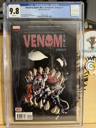 Amazing Spider-Man: Venom Inc. Omega #1 CGC 9.8  (2018) - Marvel Legacy, part 6
