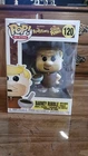 Funko Pop! Vinyl The Flinstones Barney Rubble With Cocoa Pebbles #120 BOX DAMAGE