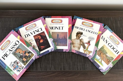 #ad Getting to Know The World’s Greatest Artists Gift Set Signed By Author NEW $79.00