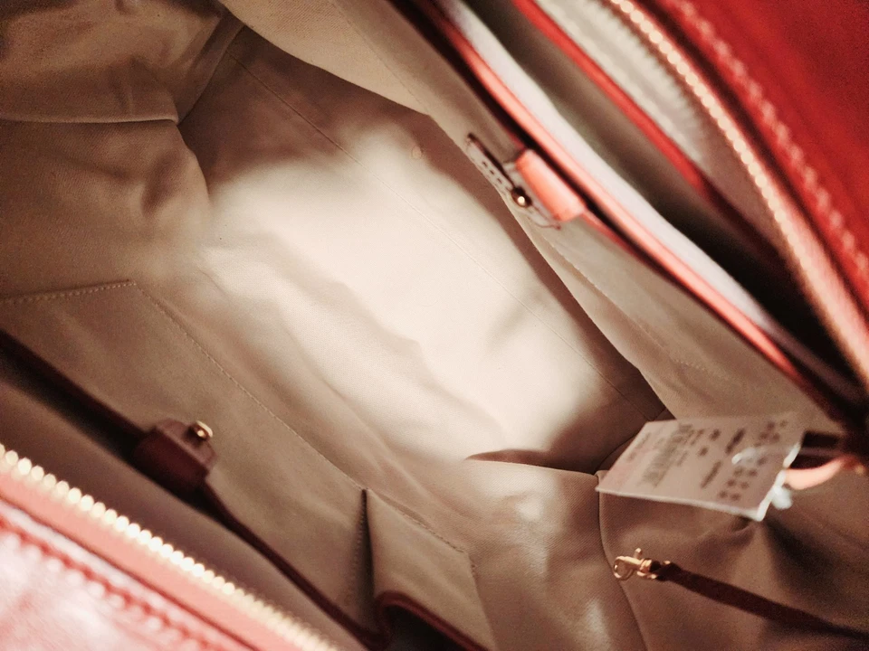 Barneys New York Heavy linen Tote with Leather Trim NWT - Изображение 2 из 4