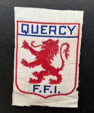WWII FREE FRENCH INTERIOR SLOVENIA RESISTANCE FIGHTER BEVO SLEEVE SHIELD