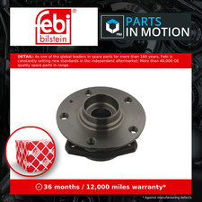 Image of Wheel Bearing Kit Front Left or Right 26378 Febi 1K0498621 1K0498621SK Quality