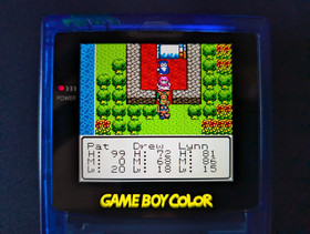 Nintendo Game Boy Color Handheld Console Upgraded w/ GBC RETRO PIXEL IPS LCD KIT