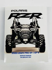 OEM 2020-2024 Polaris RZR Pro XP / 4 Seat Service Manual - Polaris # 9941447