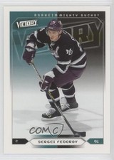 2005-06 Upper Deck Victory Sergei Fedorov #3 HOF 0r6j