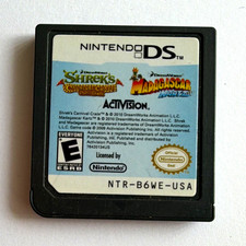 Activision Shrek's Carnival Craze & Madagascar Kartz Nintendo DS E NTSC-U/C