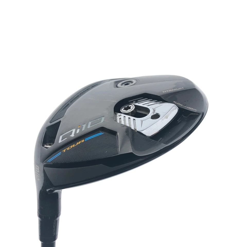 Used TaylorMade Qi10 Tour 3 Fairway Wood / 15 Degrees / Stiff Flex / Left-Handed - Image 2 of 4