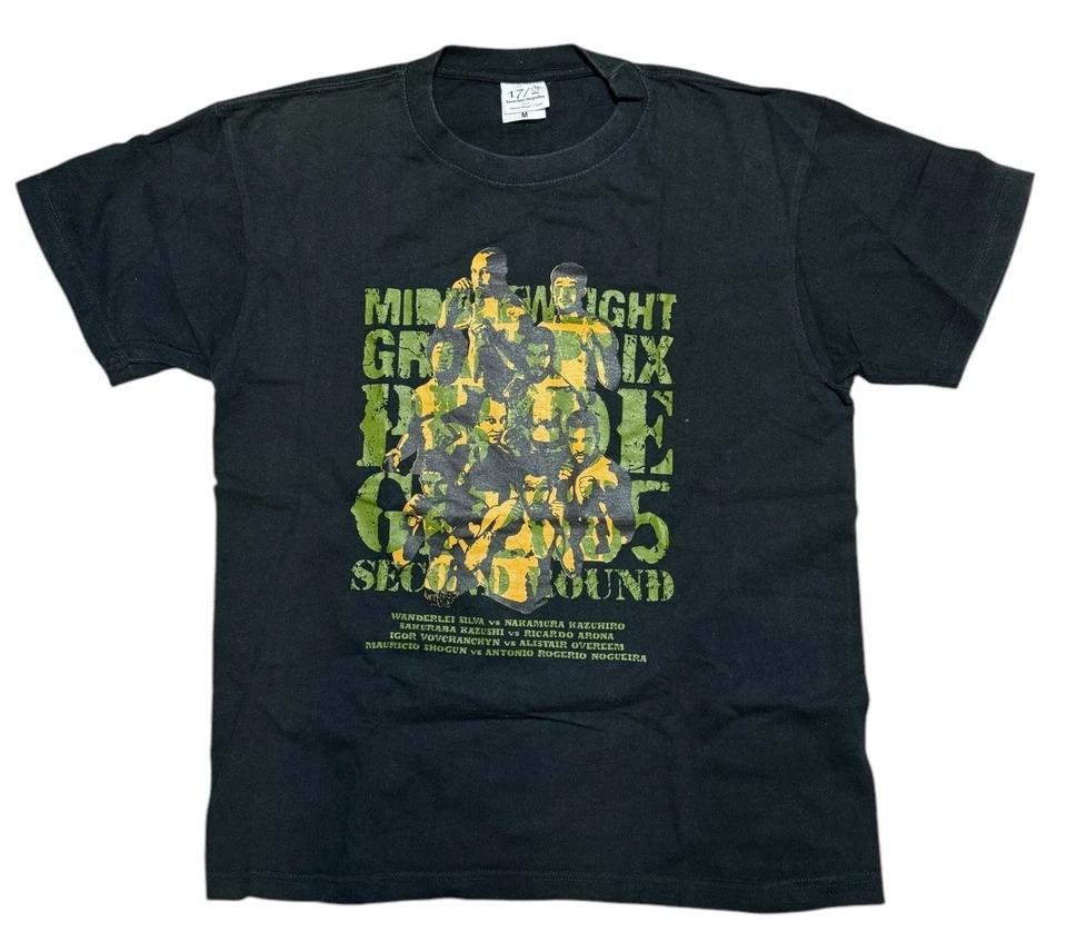PRIDE Grand Prix GP 2005 Camiseta M Kazushi Sakuraba Wanderlei Silva MMA UFC Foto 2 de 4
