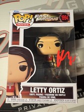 Michelle Rodriguez Signed Letty Ortiz Funko Pop! Autograph - Fast & Furious ACOA