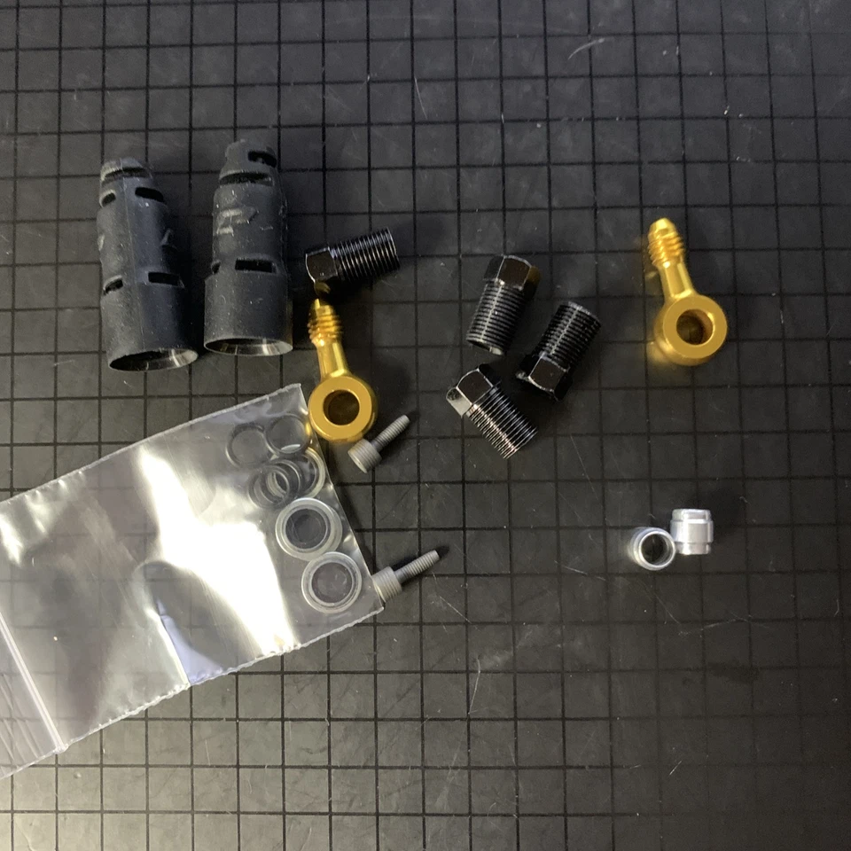 Kits adaptadores Jagwire HyFlow ajuste rápido Mountain Pro Avid XX World Cup Juicy Seven - Imagem 3 de 4