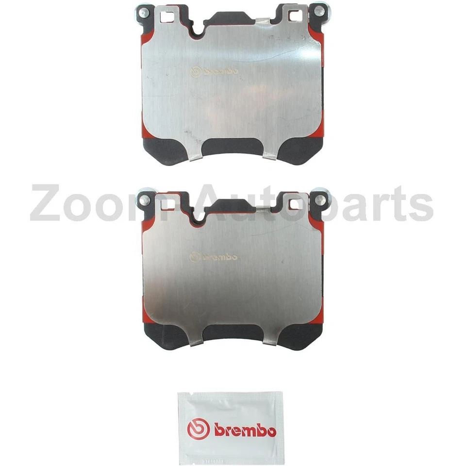 Kit de pastillas de freno delanteras traseras Brembo OE para BMW X5 2010 2011 2012 2013 Foto 3 de 4