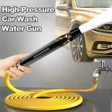 High Pressure Water Gun Spray Nozzle Car Wash Hose Pipe Jet Washer Cleaner