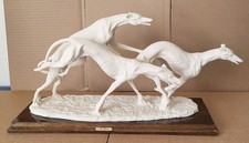 VTG &bull; Auro Belcari &bull; "Racing Greyhounds" &bull; Dear Studio &bull; Art Deco Sculpture