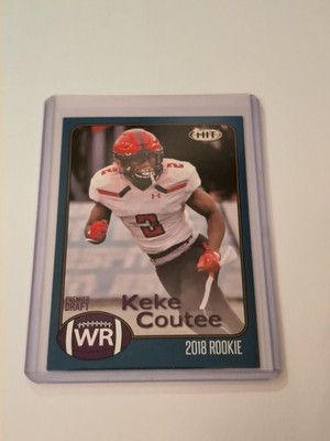 2018 Sage Hit Keke Coutee #94 Rookie RC In Toploader 