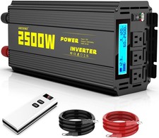 2500W Power Inverter Modified Sine Wave 12V to 110V