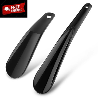 #ad Portable Plastic Shoehorn Travel Shoe Horn Helper for Men Women Kids Seniors $3.29