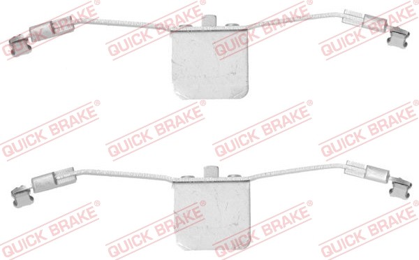 Quick Brake ZubehöRsatz Scheibenbremsbelag FüR Volvo V70 II P80_ 2.4 SW S60 I-image