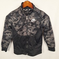Nike Jacket Size Youth Large 6/7 Black Camo