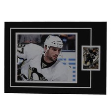 Paul Bissonnette Signed Penguins 12x17 Matted Display JSA Auto Rookie RC UD#371