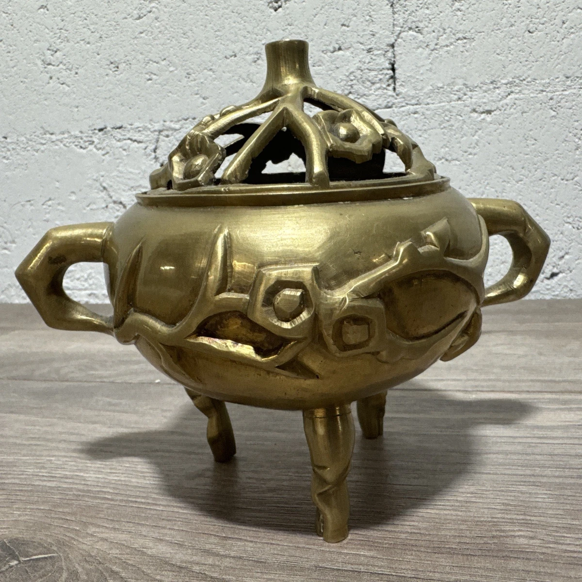古格のある朝鮮もしくは中国の古銅香炉 青铜1850-1899 年中国香炉| eBay