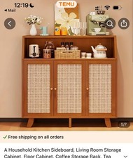 Temu Kitcen Sideboard Unopened