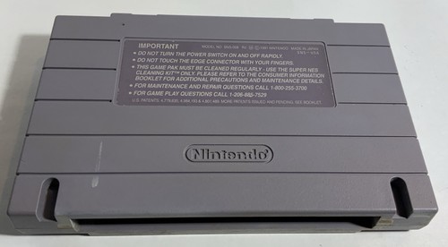 F-Zero SNES - Authentic - Cleaned & Tested - Picture 3 of 8
