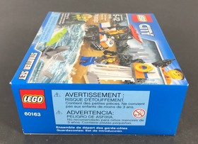 LEGO City COAST GUARD STARTER SET 60163 Shark Surfer ATV SEALED *Box Damage* NEW