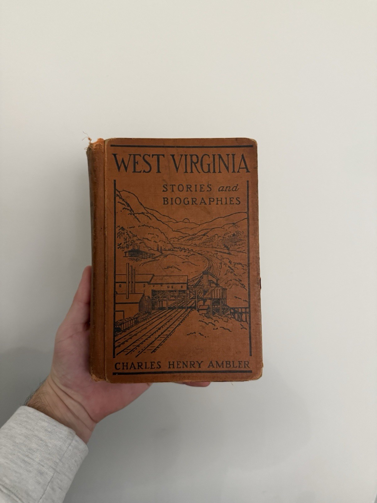 West Virginia Stories And Biographies Charles Henry Ambler 1937 1st Edition
