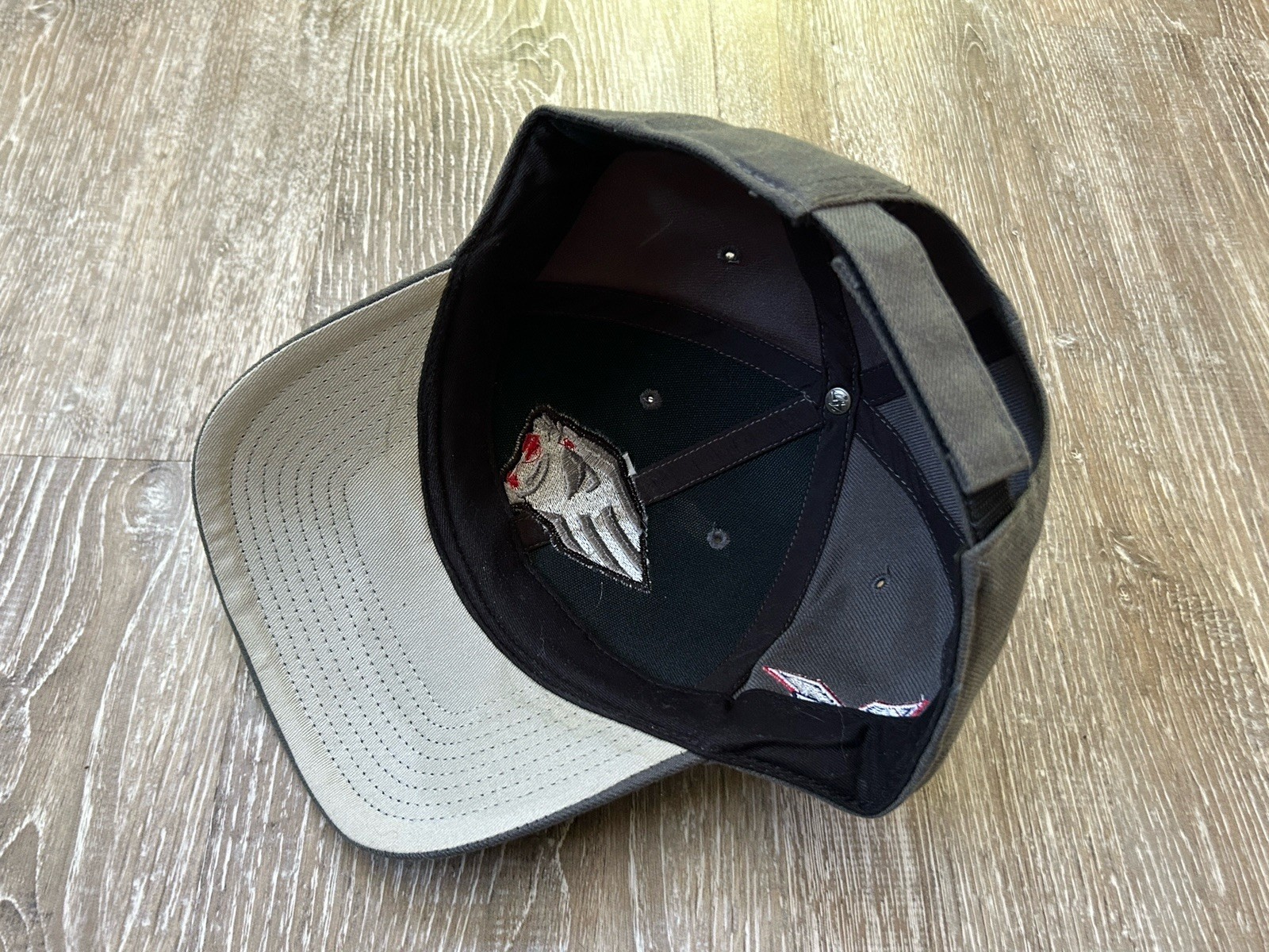 New York Guardians XFL ‘47 Brand Hat Wool Blend Adjustable Gray Logo Mens view 4