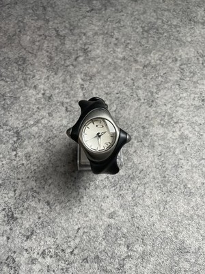 Oakley Titanium Bullet Watch White Dial Rare Vintage 