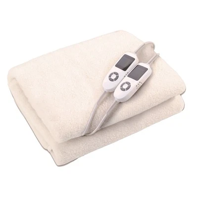 Kleeneze Multizonal Heated Underblanket Double Beds 9 Heat Settings 12Hour Timer