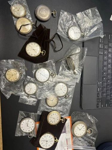 Antique Pocket Watch Lot – Vacheron Constantin 18K Gold,Longines,Omega – (c1900)