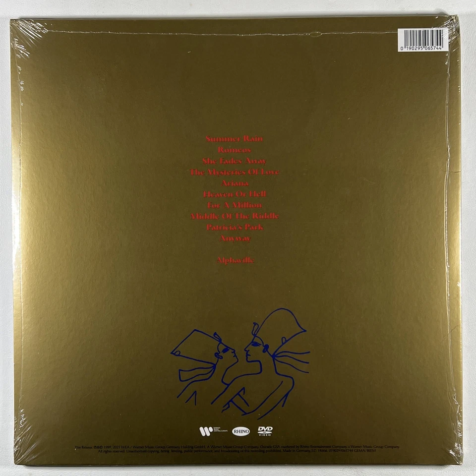 Alphaville “The Breathtaking Blue” LP/Warner (Sealed) Remaster. Booklet/DVD 2021 - Image 2 of 2