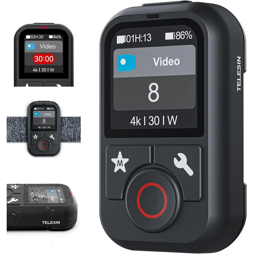 Mini Handheld Wireless Bluetooth Remote Control For GoPro Hero 13/12/11/10/9/MAX - Image 4 of 4