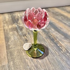 Heaven Sends Glass Pink Tulip - Brand New In Box - FAST DELIVERY 🚚
