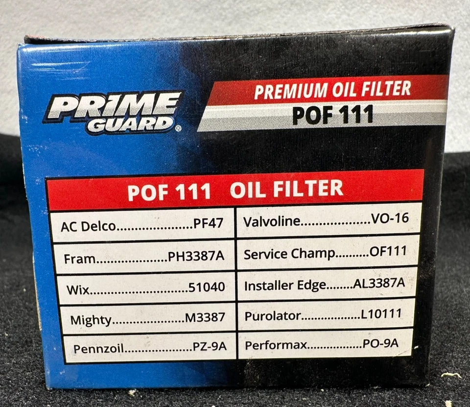 POF111, Prime Guard, filtro de aceite - NOS Foto 4 de 4