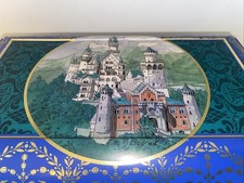 Cookie Tin Neuschwanstein Castle E Otto Schmidt Germany Lebkuchen Biscuit