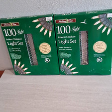 Holiday Time 100-Light 32 ft Indoor/Outdoor Clear White String Lights