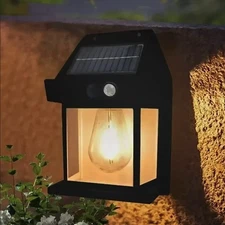 1pcs Solar LED Street Light: Outdoor Waterproof Wall & Garden Motion Sensor Lamp