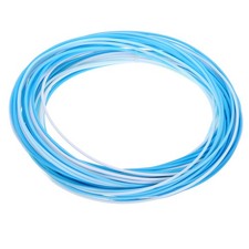 Wicker Repair Kit, 66 ft 2.4mm Round Synthetic Rattan Material, Blue Gradient