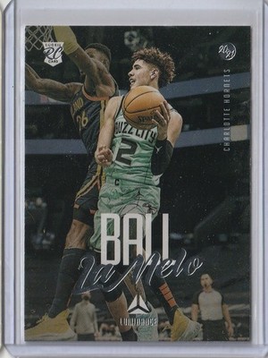 2020-21 Panini Chronicles Luminance LaMELO BALL Charlotte Hornets ROOKIE #147