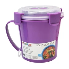 Kolorae 20oz Soup Mug (BPA Free, Microwaveable)