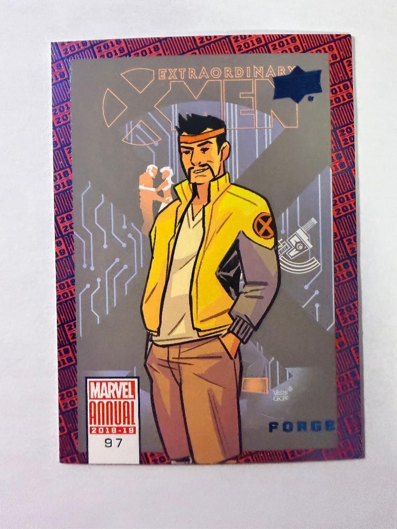 2018-19 Upper Deck Marvel Annual Blue Forge #97