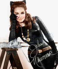 Julie Newmar Batman Catwoman Signed ️‍🔥 8.5 x 11 Glossy Photo 📷