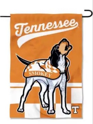 Tennessee Volunteers  Premium Garden Flag 12  X 18  Smokey Yard Banner Flag