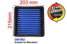 High-flow Drop-in Stock Replacement Simota Air Filter For Mitsubishi Om-002